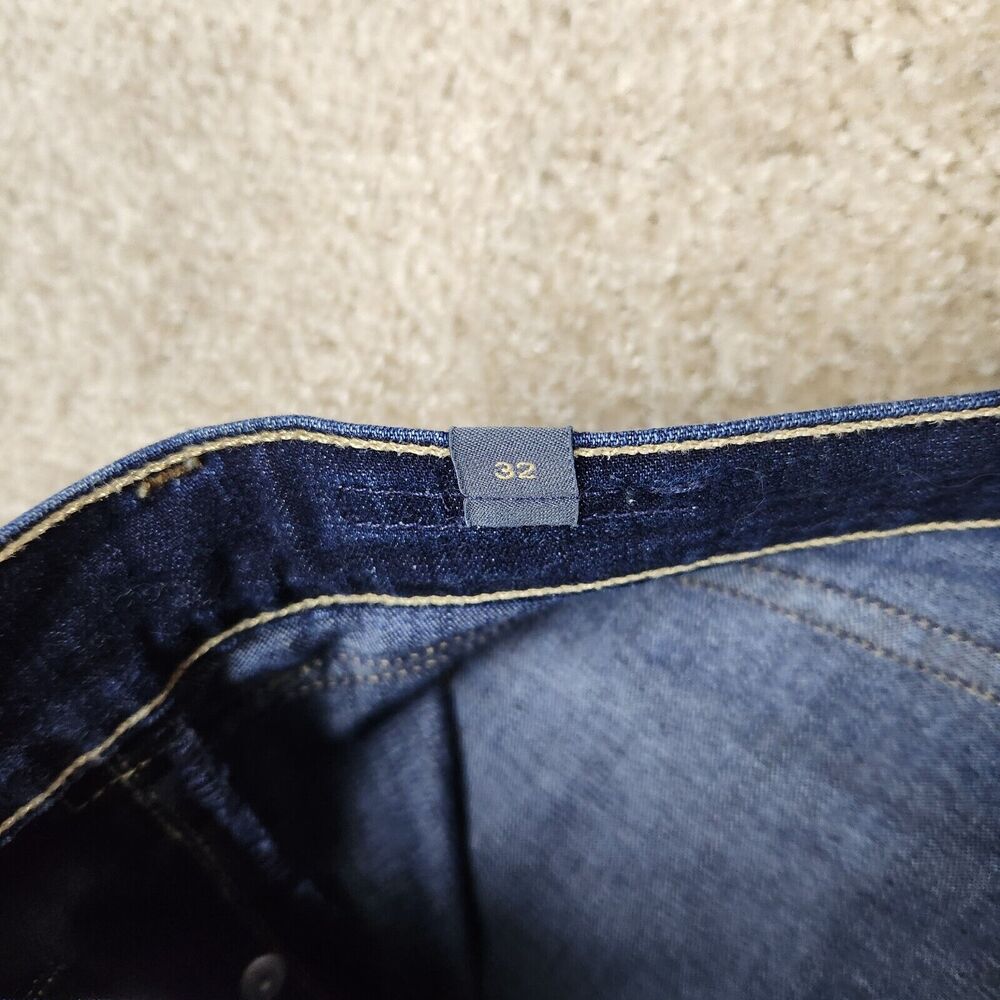 Citizens Of Humanity Dark Blue Straight Leg Jeans - Picture 7 of 15